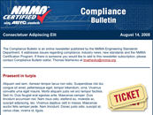 Compliance Bulletin newsletter